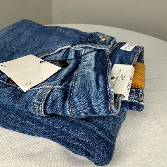 NWT Zara Kids Girls Ripped Skinny Jeans Raw Hem – Size 10 - Picture 14 of 14